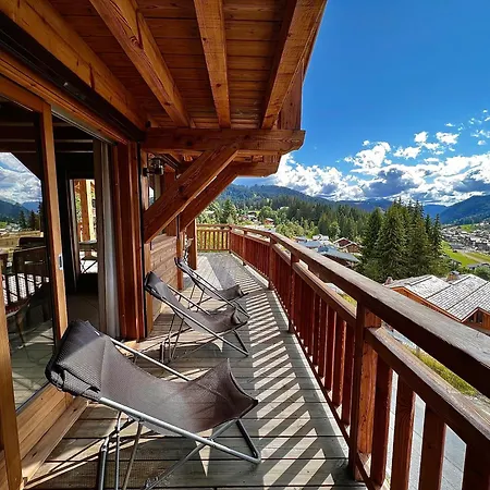 Luxury 5-les Gets-luxe-confort-jacuzzi-cheminee-a 400 M Des Pistes-vue Exceptionnelle *