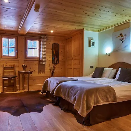 Luxury 5-les Gets-luxe-confort-jacuzzi-cheminee-a 400 M Des Pistes-vue Exceptionnelle * Ле-Гет