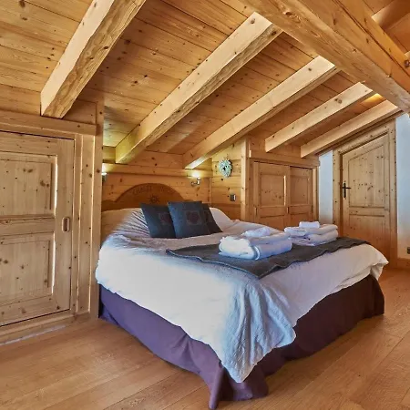 Шале Luxury 5-les Gets-luxe-confort-jacuzzi-cheminee-a 400 M Des Pistes-vue Exceptionnelle *