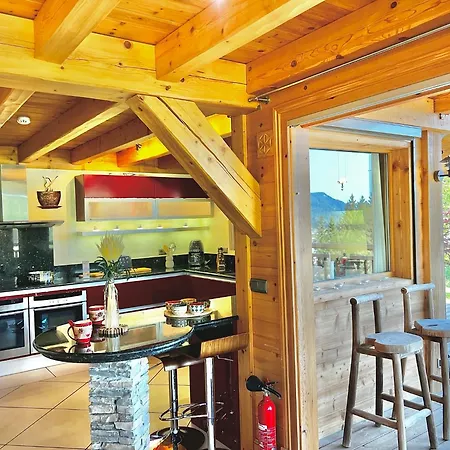 Luxury 5-les Gets-luxe-confort-jacuzzi-cheminee-a 400 M Des Pistes-vue Exceptionnelle Шале