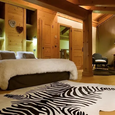 Luxury 5-les Gets-luxe-confort-jacuzzi-cheminee-a 400 M Des Pistes-vue Exceptionnelle Шале Ле-Гет