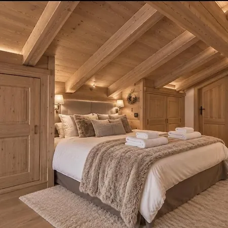 Luxury 5-les Gets-luxe-confort-jacuzzi-cheminee-a 400 M Des Pistes-vue Exceptionnelle * Ле-Гет