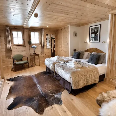 Шале Luxury 5-les Gets-luxe-confort-jacuzzi-cheminee-a 400 M Des Pistes-vue Exceptionnelle